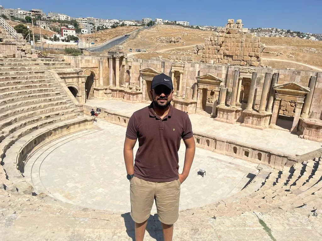 South Theater, Jerash, 1 September 2023
