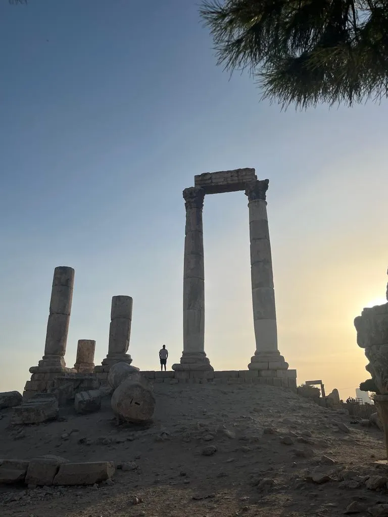 Citadel Sunset, Amman, 31 August 2023