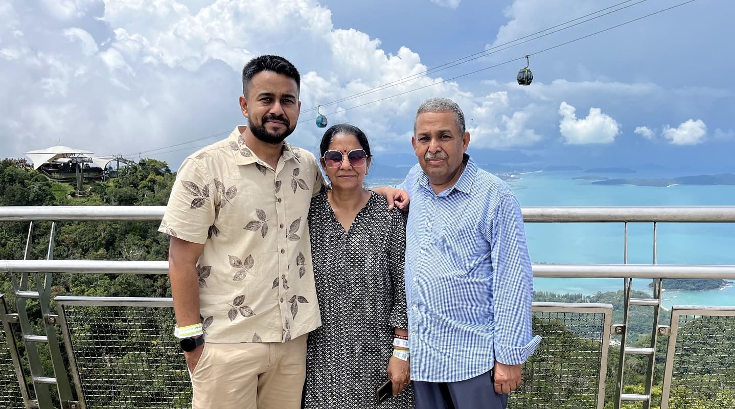 Meditation at Langkawi Sky Bridge 2022