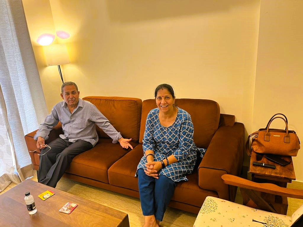 Abhay Parashar and Jyoti Parashar, June 2023