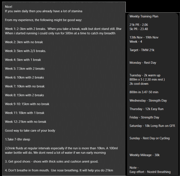 Running Tips from Friends, 2024