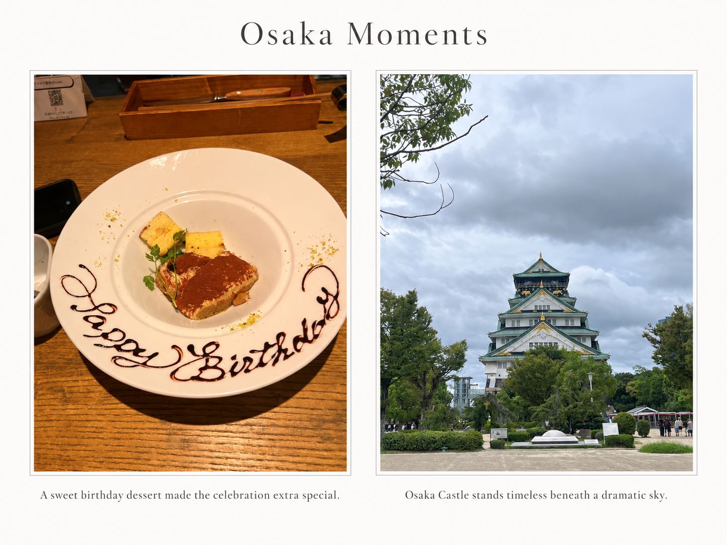 Osaka Castle, 6 September 2026